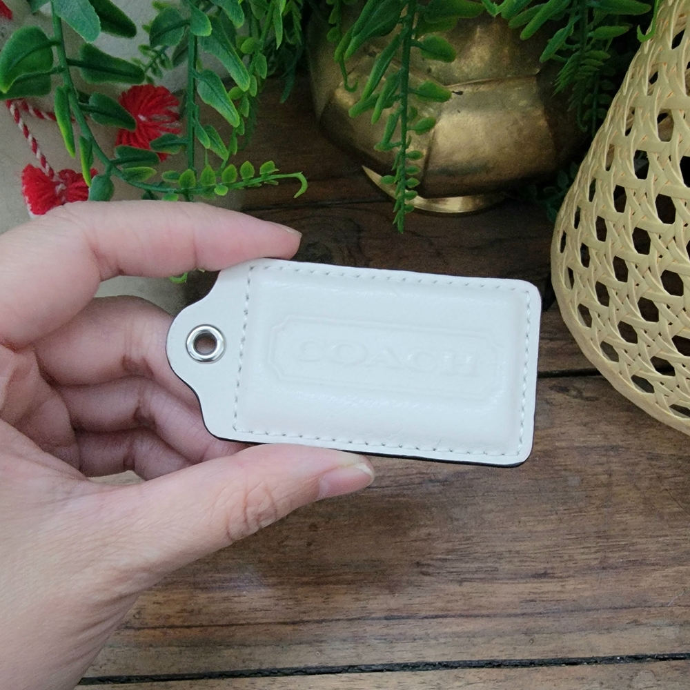 Coach Hang Tag Bag Charm Pendant